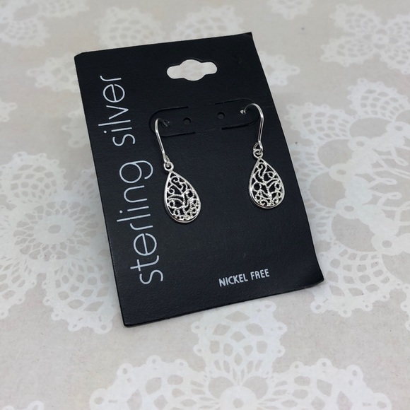 Target Jewelry - Sterling silver dangling earrings